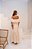 Vestido Longuete Laise Clary Areia - Imagem 6