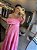 Vestido Longuete Laise Clary Rosa - Imagem 4