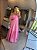 Vestido Longuete Laise Clary Rosa - Imagem 1