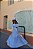 Vestido Longuete Laise Clary Azul - Imagem 7