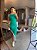 Vestido Midi Assimétrico Luiza Verde - Imagem 1
