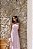 Vestido Longo Listrado Fatima Rosa - Imagem 4