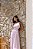 Vestido Longo Listrado Fatima Rosa - Imagem 9