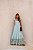 Vestido Longo Bordado Lery Azul - Imagem 9