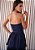 Vestido Longo Glenda Azul Marinho - Imagem 4