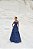 Vestido Longo Laise Are Azul - Imagem 1