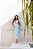 Vestido Midi Power Jeny Azul - Imagem 1