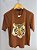 Camiseta Bordada Tigre Marrom - Imagem 7