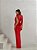 Vestido Longo Drapeado Vermelho - Imagem 11