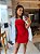 Vestido Curto Assimétrico Juju Vermelho - Imagem 7