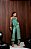 Conjunto Crepe Acetinado Laila Verde - Imagem 1