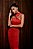 Vestido Longuete Jersey Luize Vermelho - Imagem 8
