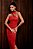 Vestido Longuete Jersey Luize Vermelho - Imagem 6