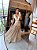 Vestido Longo Notturno Dourado - Imagem 1