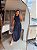 Vestido Longo Aladin Azul Marinho - Imagem 1