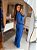 Conjunto Cloe Manga Longa Azul Royal - Imagem 2