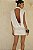 Vestido Curto Jersey Decote Costas Sey Off - Imagem 5