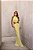 Vestido Longo Jersey Thassy Amarelo - Imagem 13