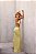 Vestido Longo Jersey Thassy Amarelo - Imagem 4
