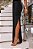 Vestido Longo Jersey Thassy Preto - Imagem 9