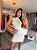 Vestido Curto Bolinha Strong Areia - Imagem 1