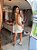 Vestido Curto Bolinha Strong Areia - Imagem 2