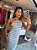 Vestido Longo Alça X Listra Cinza - Imagem 4