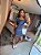 Vestido Curto Listra Azul Marinho - Imagem 5