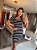 Vestido Curto Listra Preto - Imagem 1