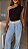 Blusa Um Ombro One Preto - Imagem 2