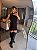 ​​​​​​​Vestido Curto Saia Franzida Preto - Imagem 12