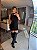 ​​​​​​​Vestido Curto Saia Franzida Preto - Imagem 3