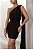 ​​​​​​​Vestido Curto Saia Franzida Preto - Imagem 3