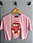 Camiseta Cropped Ursinho Rosa - Imagem 4