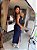 Vestido Longo Botoes Azul Marinho - Imagem 2