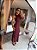 Vestido Longo Botoes Uva - Imagem 1