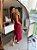 Vestido Midi Meia Taça Luiza Burgundy - Imagem 2