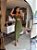 Vestido Midi Meia Taça Luiza Verde - Imagem 9