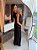 Vestido Longo Drapeado Stella Maris Preto - Imagem 2