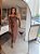 Vestido Midi Couro Lulu Caramelo - Imagem 4