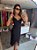 Vestido Midi Stella Cruzado Preto - Imagem 6