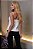 Regata Corset Bella Branco - Imagem 2