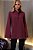 Camisa Detalhe Punho Iza Vinho - Imagem 3