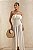 Vestido Longo Busto Pregas Elena Off - Imagem 3