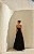 Vestido Longo Busto Pregas Elena Preto - Imagem 2