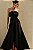 Vestido Longo Busto Pregas Elena Preto - Imagem 5