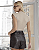 Blusa Ombreira Nó Areia - Imagem 5