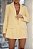 Conjunto Max Blazer e Shorts Saia Elliz Amarelo - Imagem 4