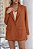 Conjunto Max Blazer e Shorts Saia Elliz Caramelo - Imagem 3