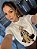 Camiseta Bordada Urso Bolsa - Imagem 1
